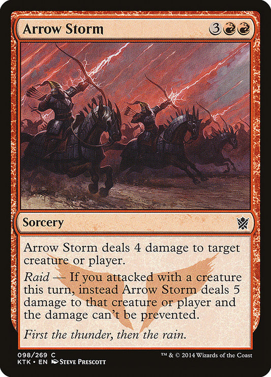 Arrow Storm - Magic The Gathering - Khans of Tarkir