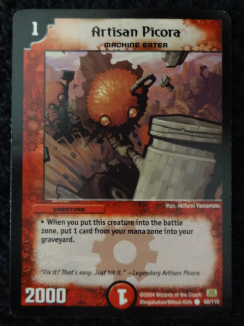 Artisan Picora Duel Masters Trading Card