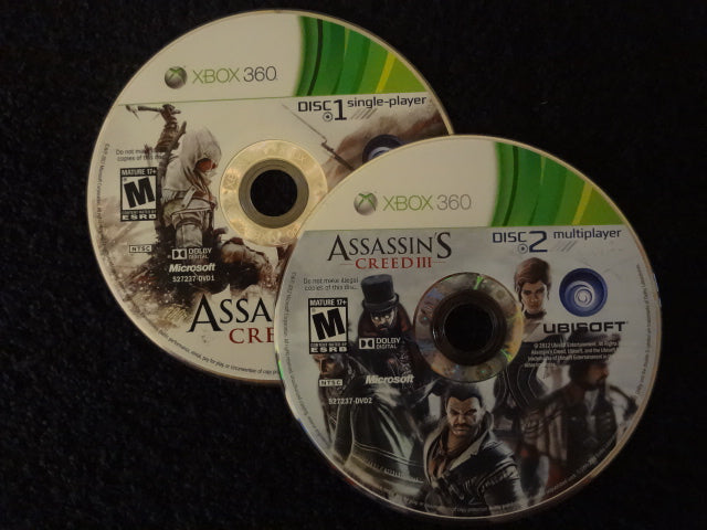 Assissin's Creed III Microsoft Xbox 360