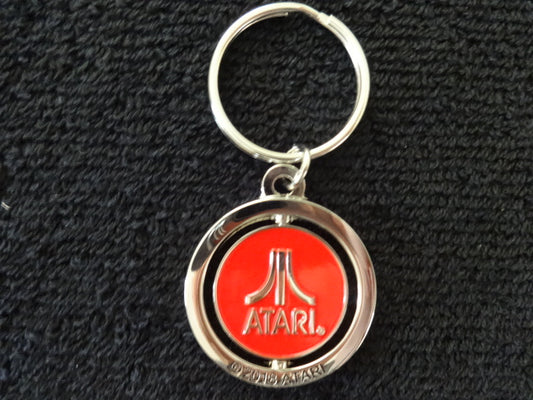 Atari Spinner Keychain