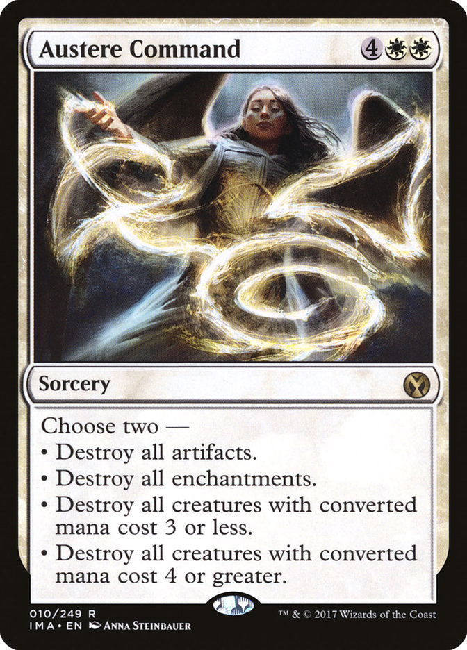 Austere Command Magic The Gathering Iconic Masters ima-10