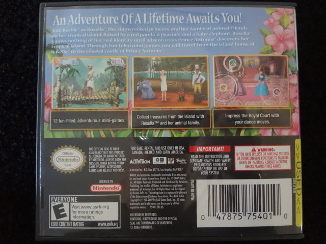 Barbie As The Island Princess Nintendo DS