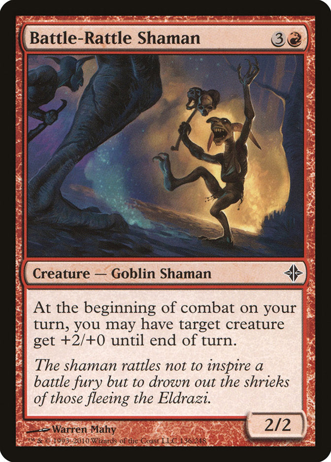 Battle-Rattle Shaman - Magic The Gathering - Rise of the Eldrazi