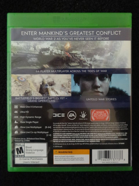 Battlefield V Microsoft Xbox One