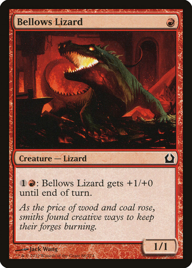 Bellows Lizard - Magic The Gathering - Return to Ravnica