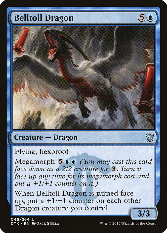 Belltoll Dragon - Magic The Gathering - Dragons of Tarki
