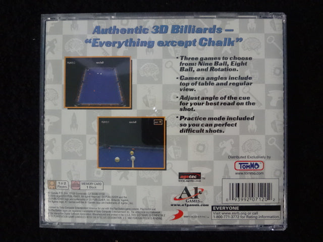 Billiards Sony PlayStation