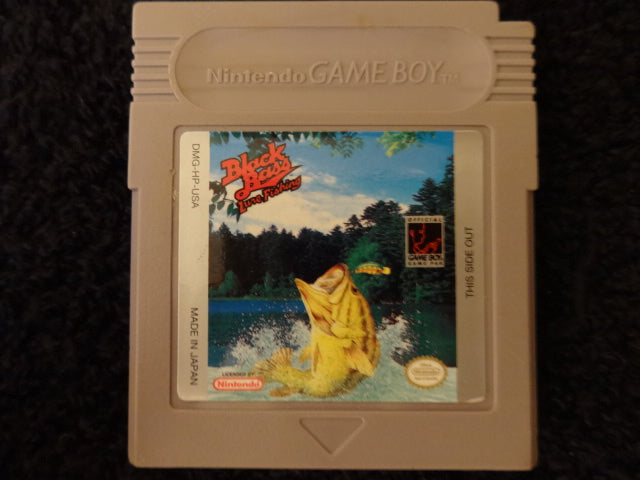 Black Bass Lure Fishing Nintendo GameBoy