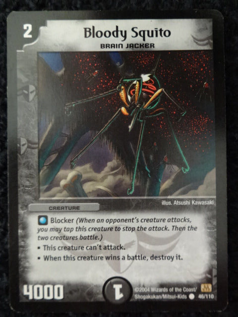 Blood Squito Duel Masters Trading Card