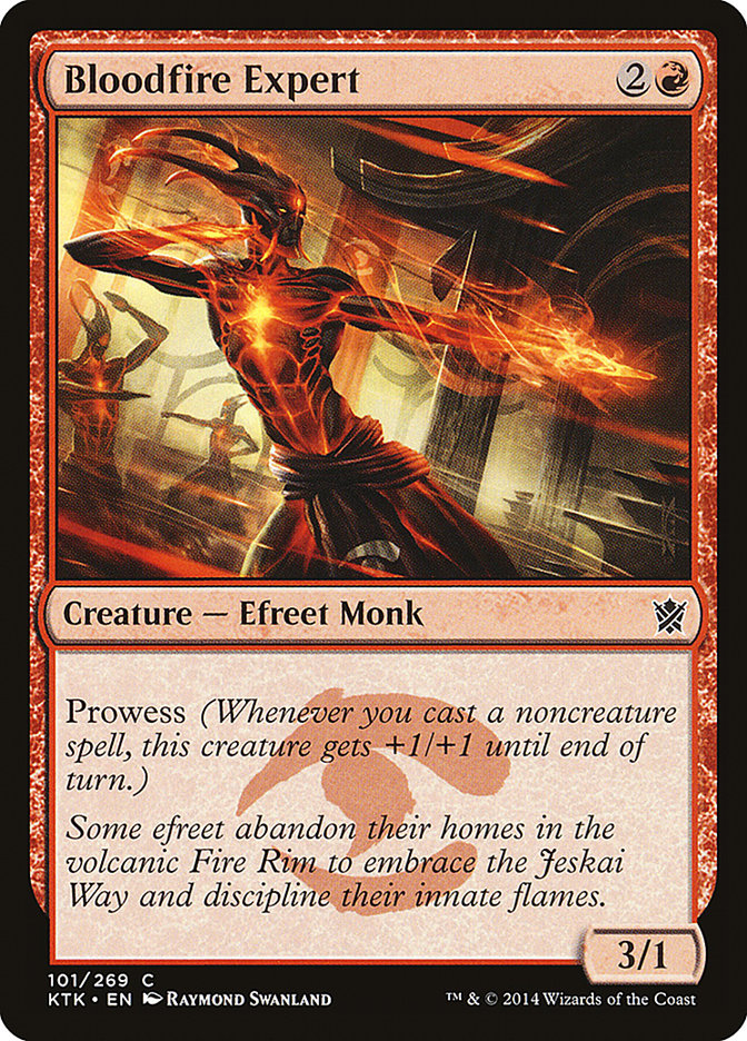 Bloodfire Expert - Magic The Gathering - Khans of Tarkir