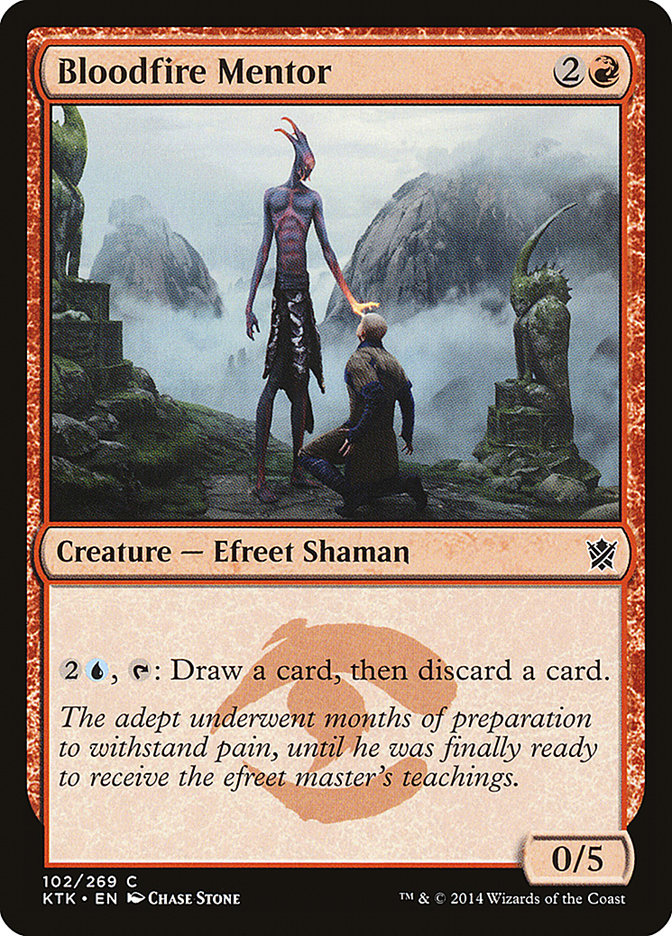 Bloodfire Mentor - Magic The Gathering - Khans of Tarkir