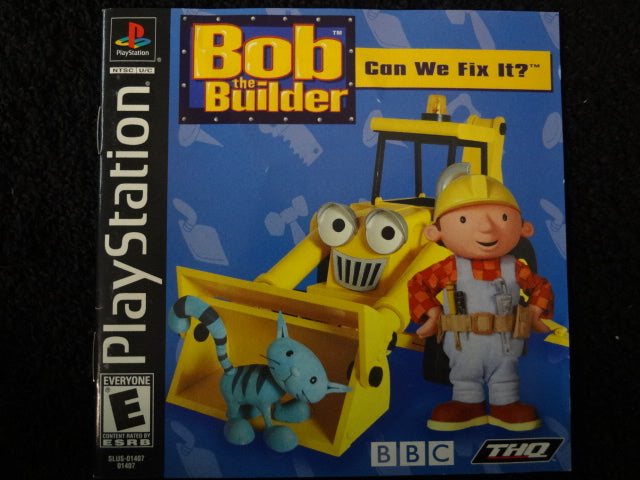 Bob The Builder Can We Fix It Sony PlayStation