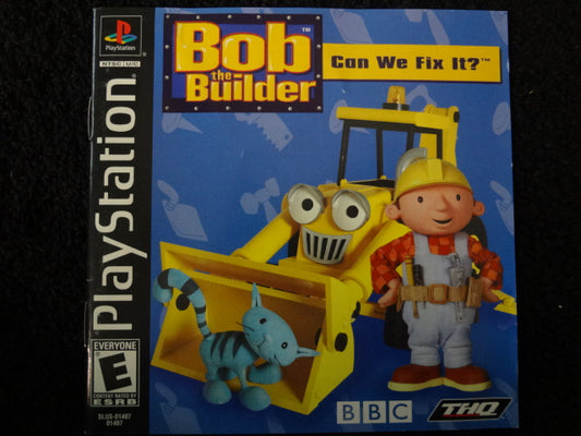 Bob The Builder Can We Fix It Sony PlayStation