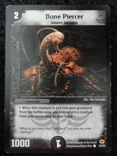 Bone Piercer Duel Masters Trading Card