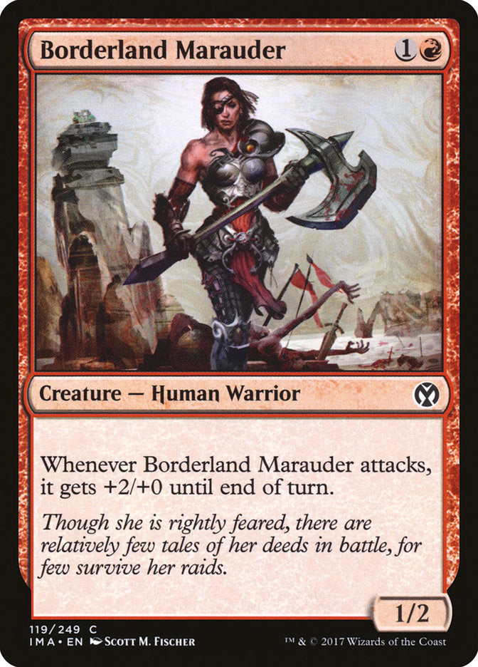 Borderland Marauder - Magic The Gathering - Iconic Masters ima-119