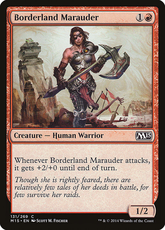 Borderland Marauder - Magic The Gathering - Magic 2015 M15