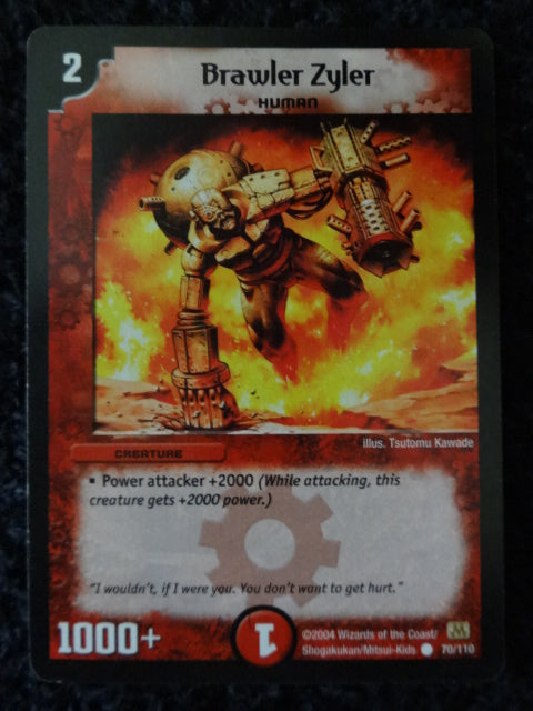 Brawler Zyler Duel Masters Trading Card