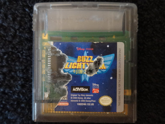 Buzz Lightyear of Star Command Nintendo GameBoy Color