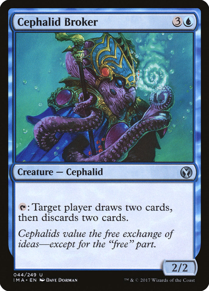 Cephalid Broker Magic The Gathering Iconic Masters ima-44