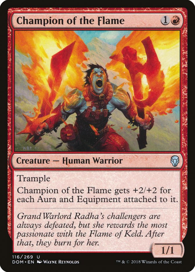 Champion of the Flame - Magic The Gathering - Dominaria-dom-116