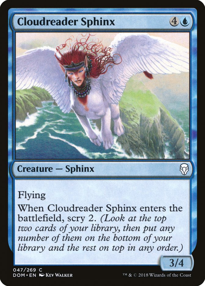Cloudreader Sphinx - Magic The Gathering - Dominaria dom-47