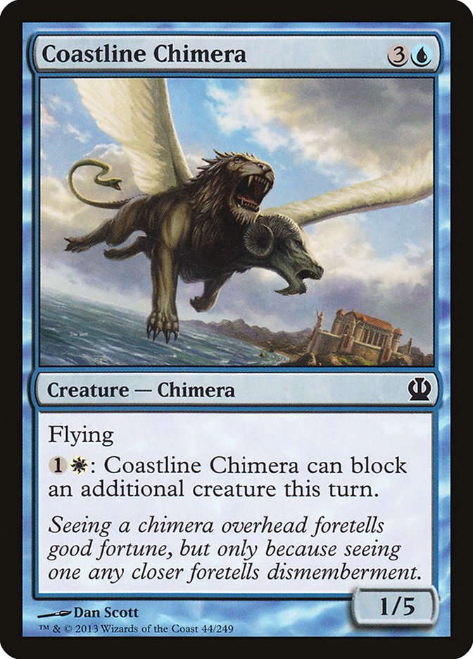 Coastline Chimera Magic The Gathering Theros