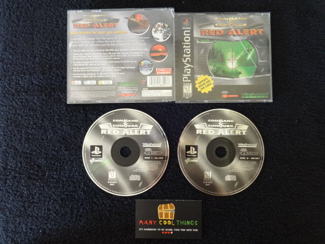 Command and Conquer Red Alert Sony PlayStation