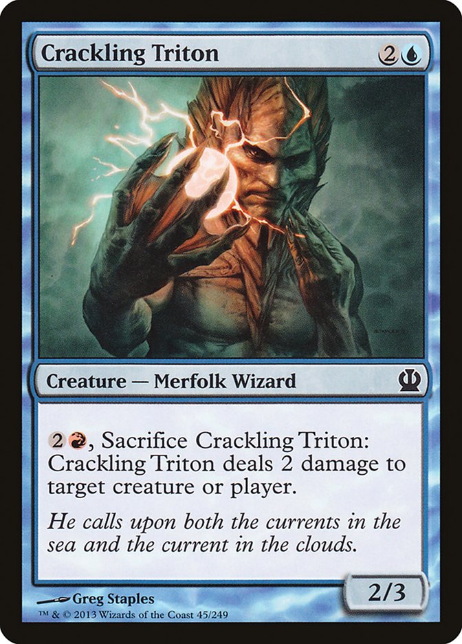 Crackling Triton - Magic The Gathering - Theros