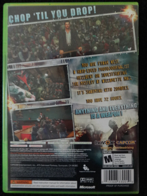 Dead Rising Microsoft Xbox 360