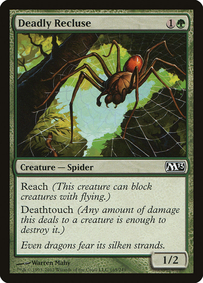 Deadly Recluse - Magic The Gathering - Magic 2013 M13
