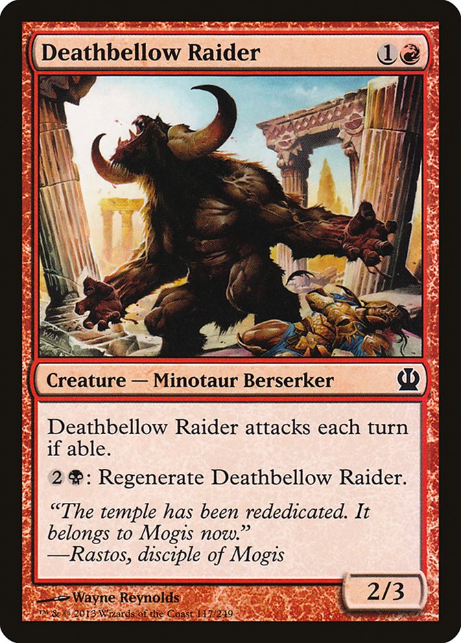 Deathbellow Raider - Magic The Gathering - Theros