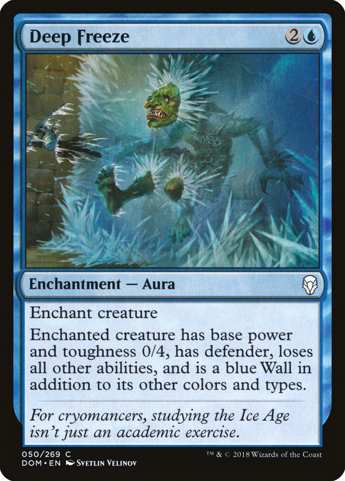 Deep Freeze Magic The Gathering Dominaria dom-50
