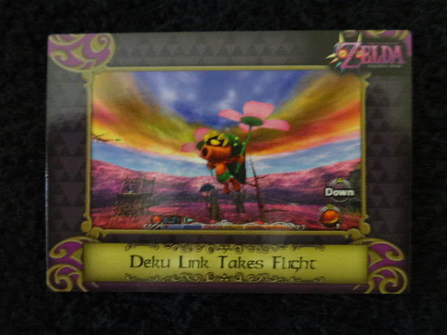 Deku Link Takes Flight Enterplay 2016 Legend Of Zelda Collectable Trading Card Number 35