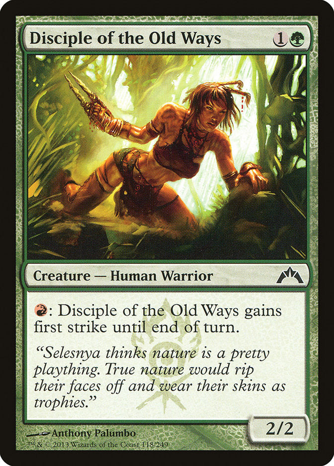 Disciple of the Old Ways Magic The Gathering Gatecrash