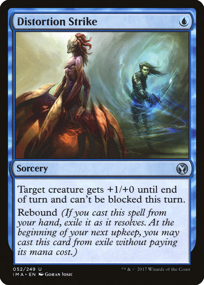 Distortion Strike - Magic The Gathering - Iconic Masters ima-52