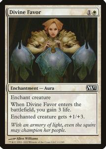 Divine Favor - Magic The Gathering - Magic 2013 M13
