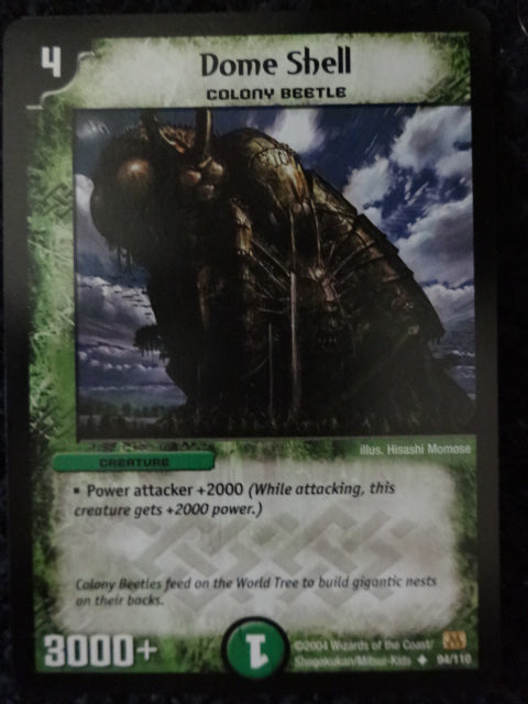 Dome Shell Duel Masters Trading Card