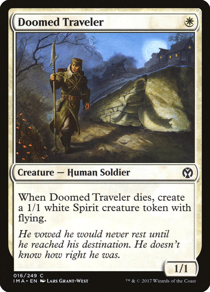 Doomed Traveler Magic The Gathering Iconic Masters ima-16