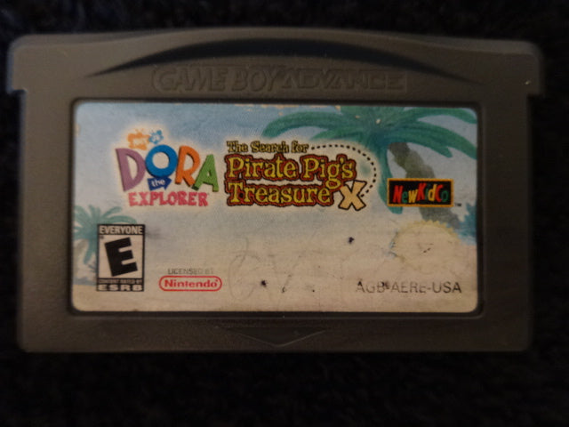 Dora The Explorer Thus Search For Pirate Pig's Treasure Nintendo GameBoy Advance