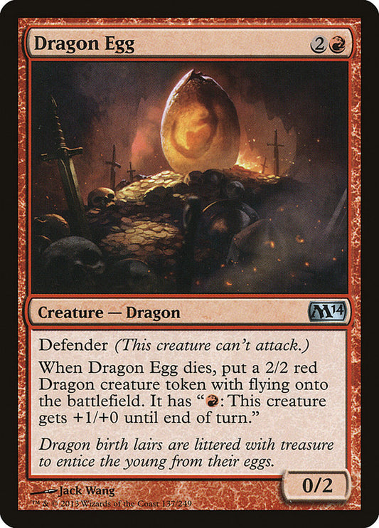 Dragon Egg - Magic The Gathering - Magic 2014 M14