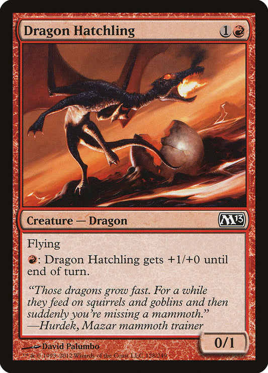 Dragon Hatchling - Magic The Gathering - Magic 2013 M13