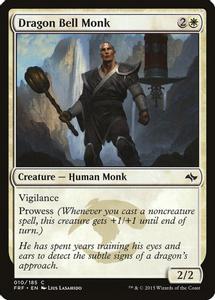 Dragon Bell Monk - Magic The Gathering - Fate Reforged