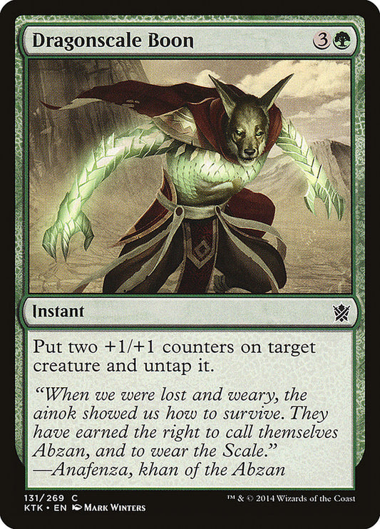 Dragonscale Boon - Magic The Gathering - Khans of Tarkir