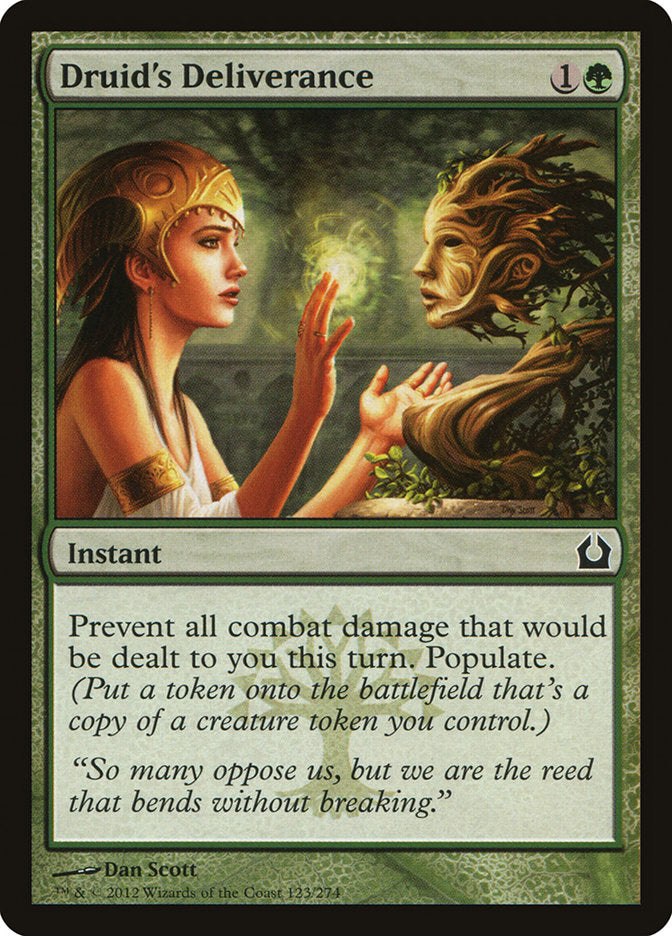 Druid's Deliverance Magic The Gathering Return to Ravnica