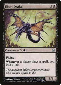 Ebon Drake - Magic The Gathering - Fifth Dawn