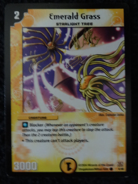 Emerald Glass Duel Masters Trading Card