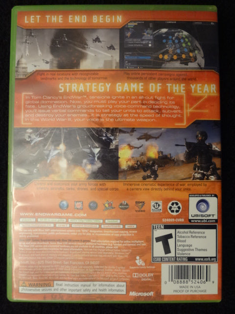 End War Xbox 360