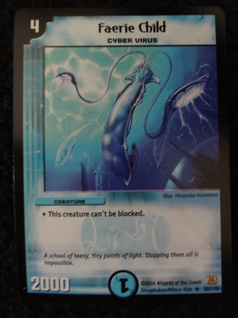 Faerie Child Duel Masters Trading Card