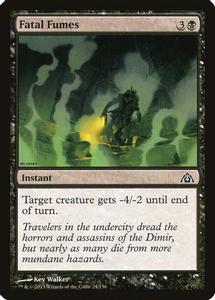 Fatal Fumes - Magic The Gathering - Dragons Maze