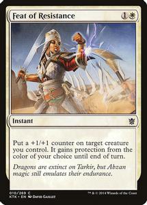 Feat of Resistance - Magic The Gathering - Khans of Tarkir